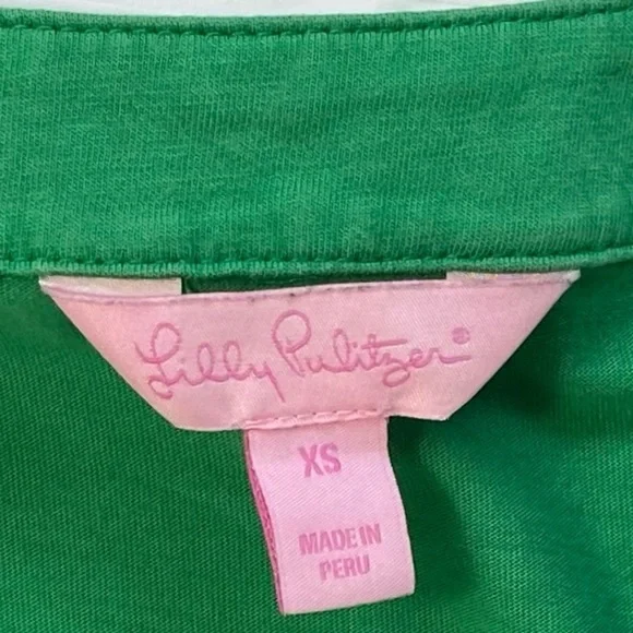 LILLY Pulitzer Bundle of 2 Dresses: Annastasha Floral & Green Beckett Dr… - Picture 14 of 17